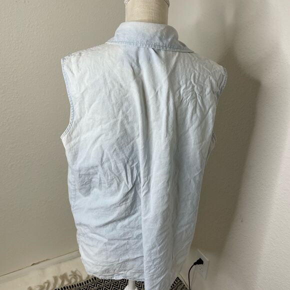 Looney Tunes Vintage 90s Denim Tweedy Bird Shirt Women’s size 14W/16W - Picture 4 of 6